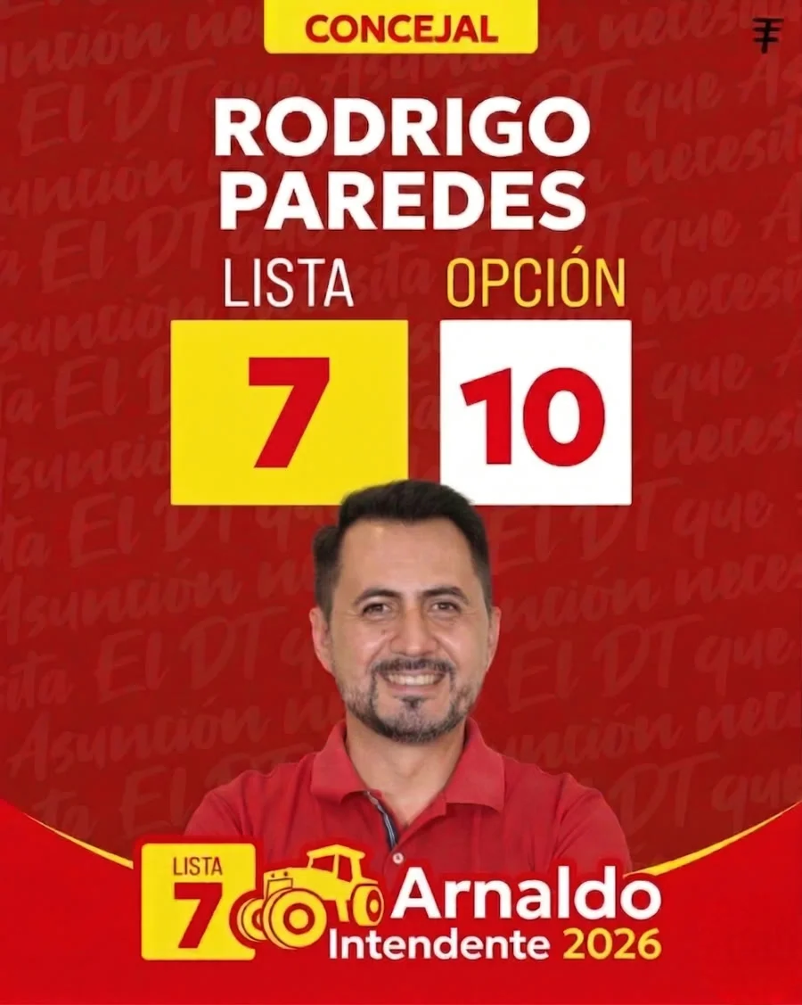 Rodrigo Paredes – Portada
